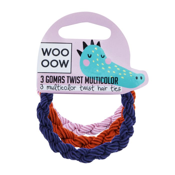 Set 3 Gomas Twist Multicolor