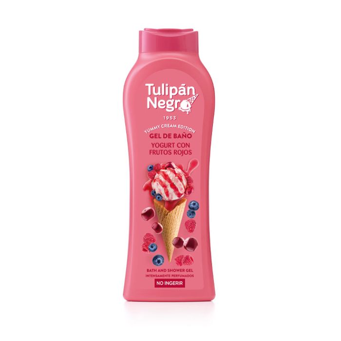 Gel Yogurt con Frutos Rojos