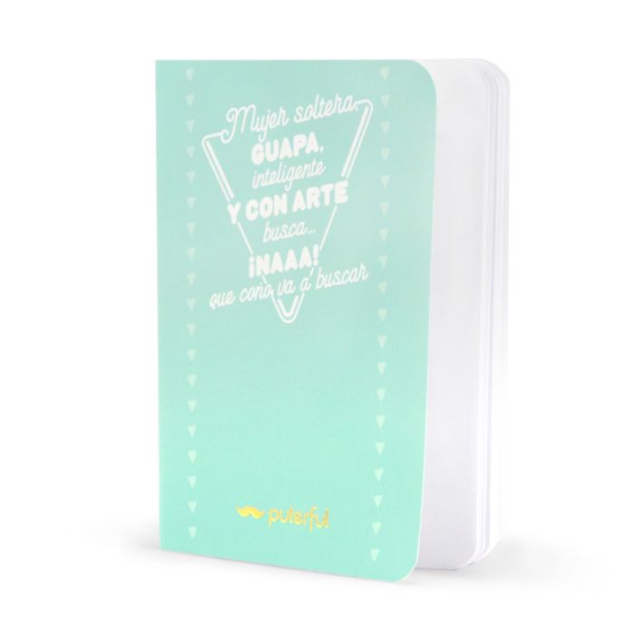 Libreta Cosida Mujer Soltera