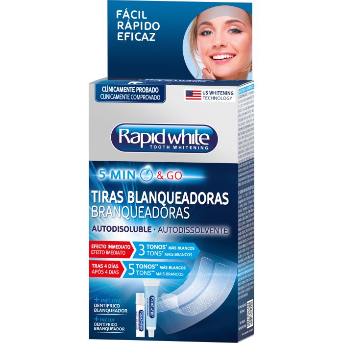 Tiras Blanqueadoras Dentales