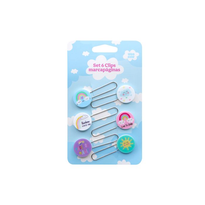 Set 6 clips marcap¨¢ginas