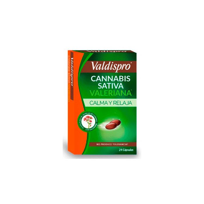 C¨¢psulas Cannabis Sativa Valeriana Calma y Relaja
