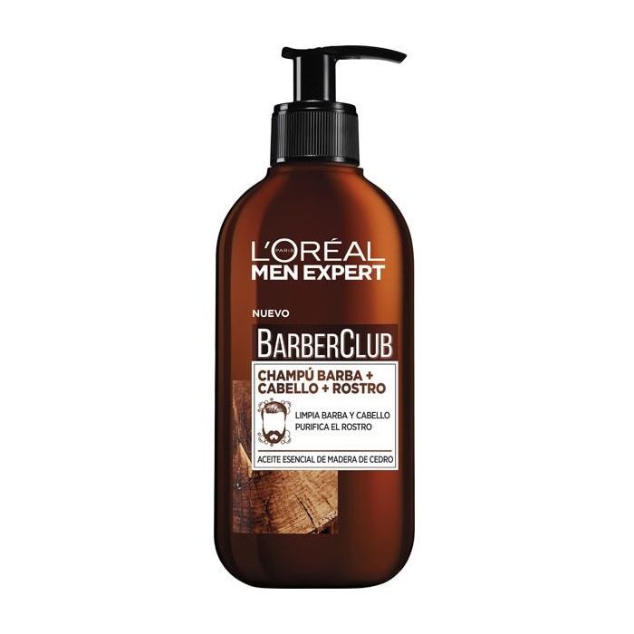 Barber Club Champ¨² 3 en 1 para barba, cabello y rostro
