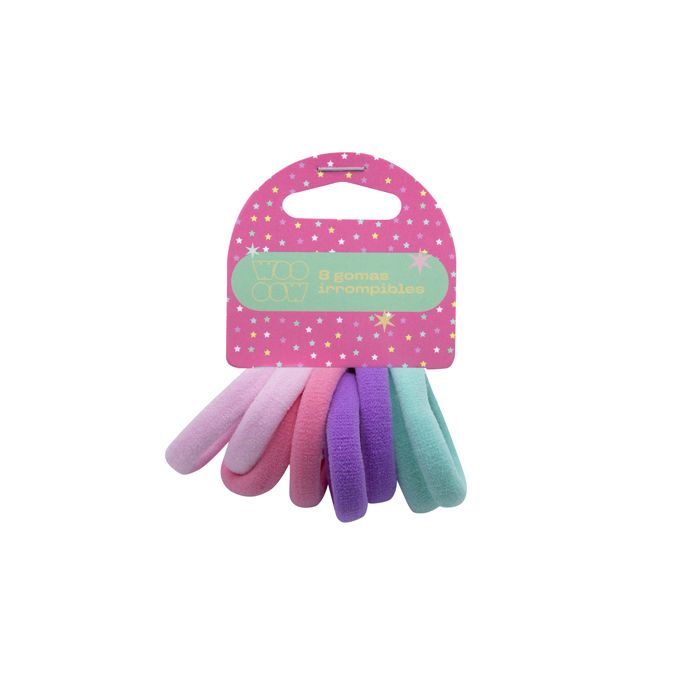 Set8 Gomas irrompibles Multicolor