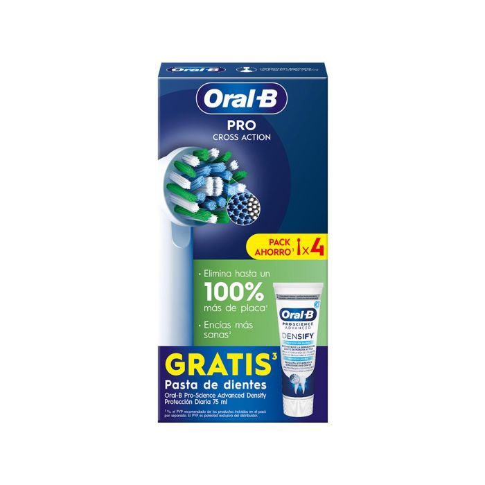 Pro CrossAction Cabezales + Pasta dientes