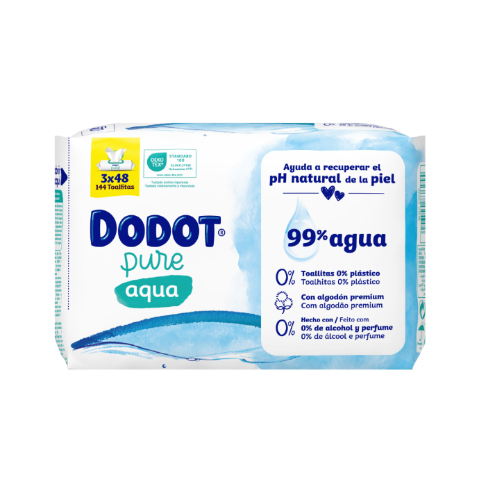 Pack Toallitas Beb¨¦ Cuidado Total Aqua
