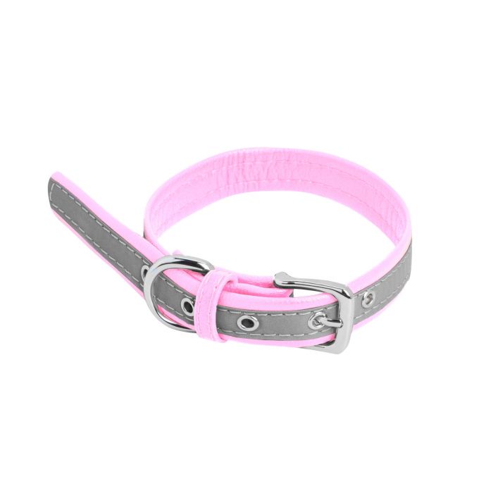 Collar Reflectante Rosa
