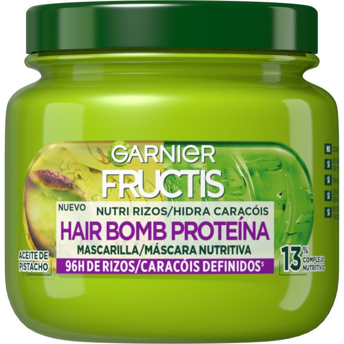 Fructis Mascarilla Capilar Nutri Rizos Hair Bomb Prote¨ªna