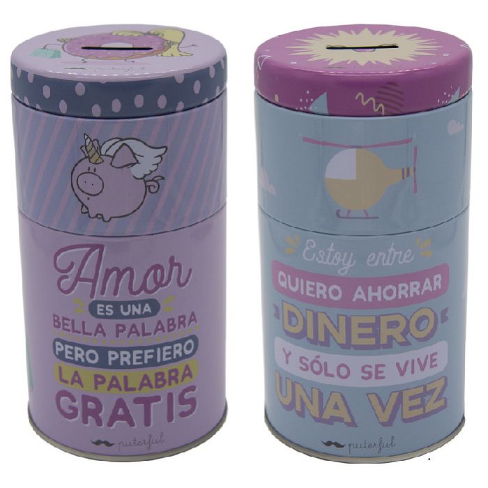 Hucha de 2 Compartimentos