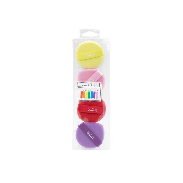 4 Puff Sponge Beauty Case