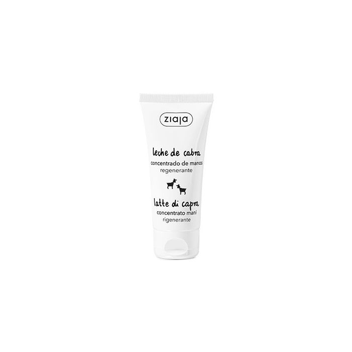 Crema de manos concentrada con leche de cabra
