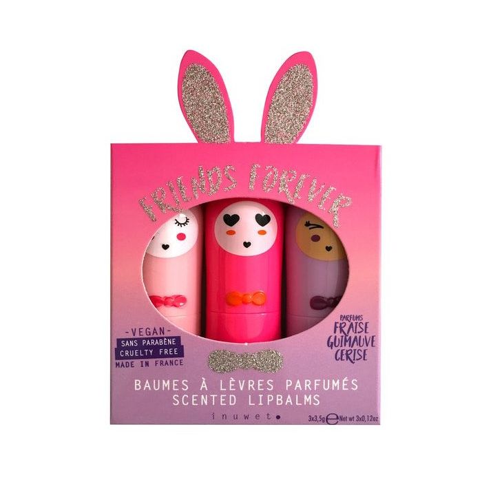 Set de B¨¢lsamos Labiales Friends Forever