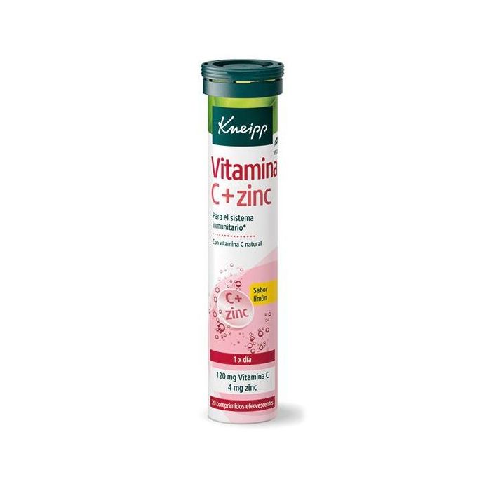 Vitamina C + Zinc Comprimidos Efervescentes