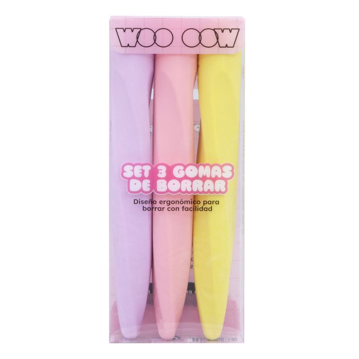 Set 3 Gomas de Borrar