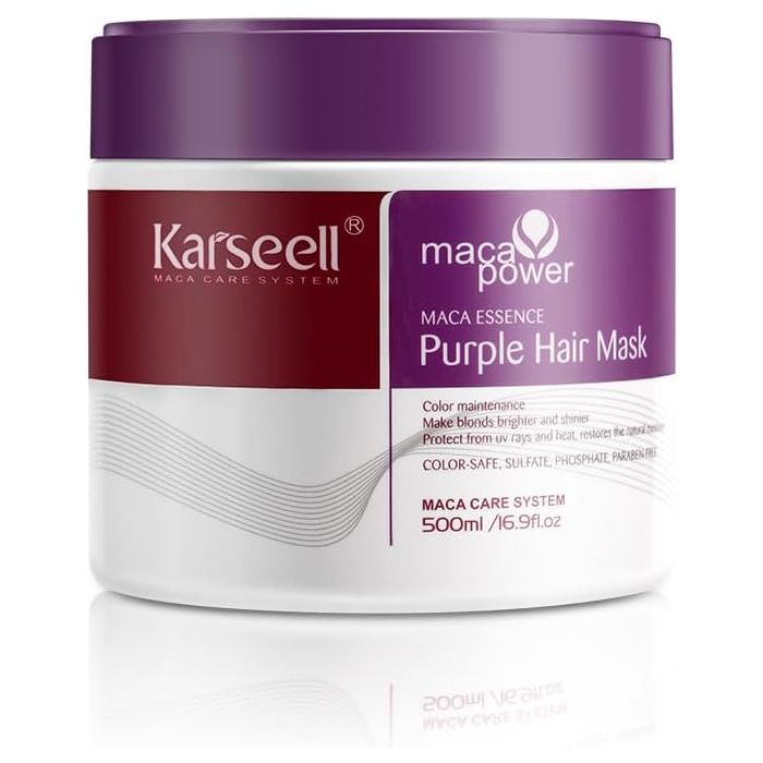 Maca Power Mascarilla Capilar Violeta