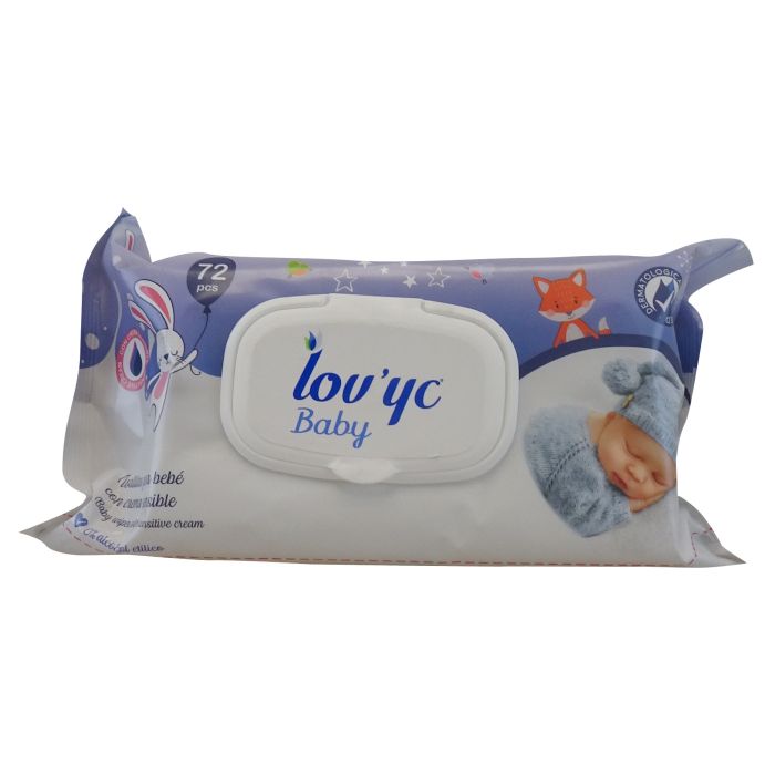 Toallitas Con Crema Sensible