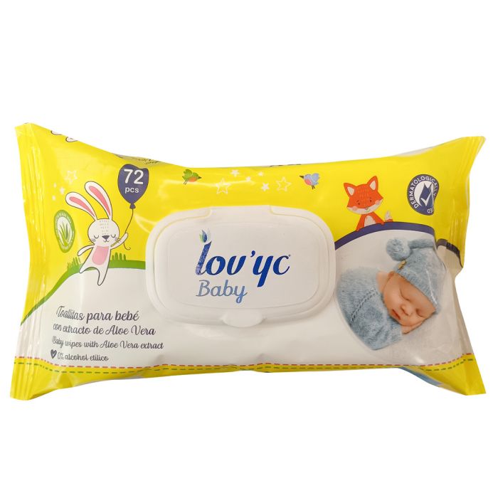 Toallitas con Aloe Vera