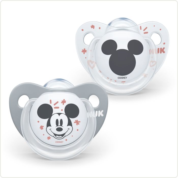 Chupete Mickey & Minnie Silicona