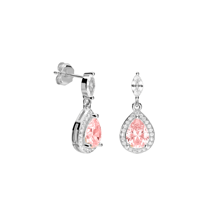 Pendientes de Plata Cabo Rosa