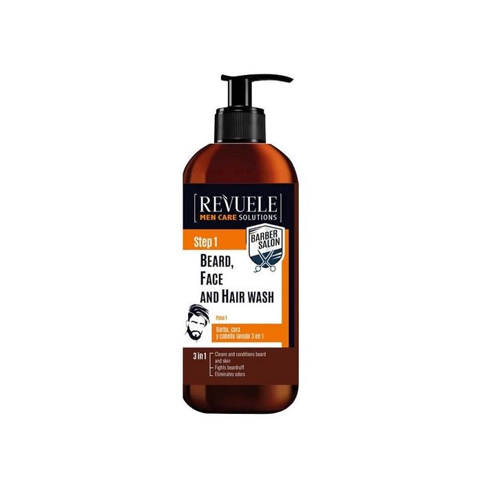 Gel 3 en 1 Barba + Cabello + Rostro
