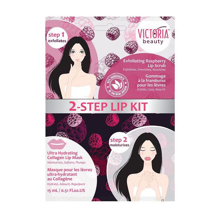 Kit de Labios de Frambuesa 2 Pasos