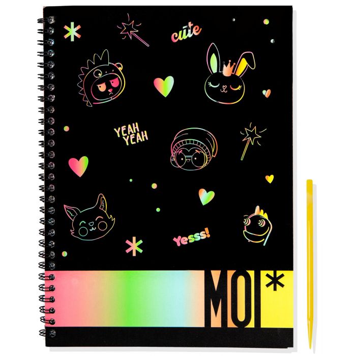 Cuaderno Rainbow Scratch