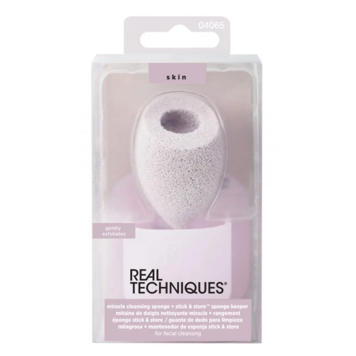 Esponja Miracle Cleansing Sponge + Stick & Store Sponge Keeper