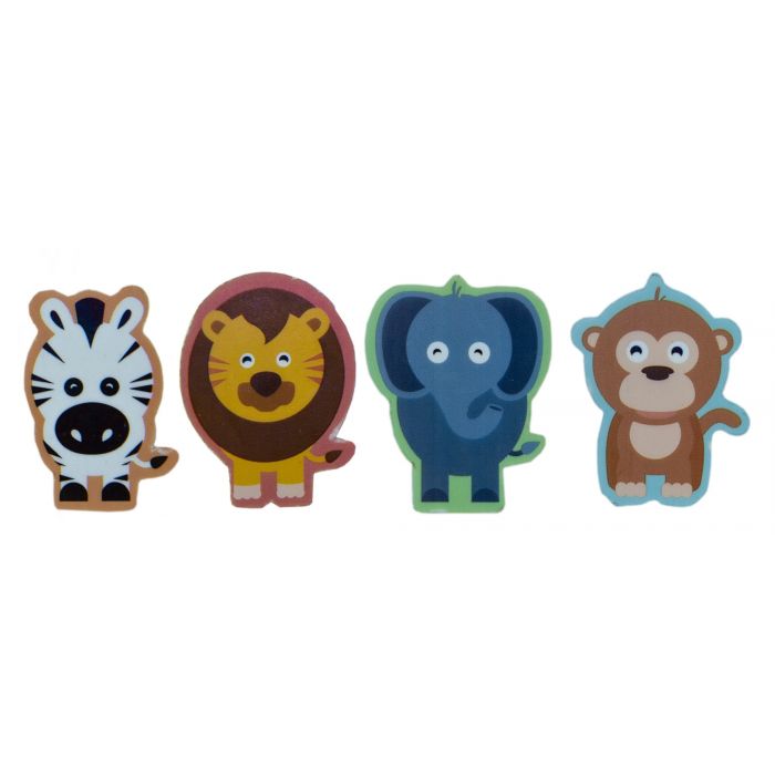 Set 4 Gomas de Borrar Animales