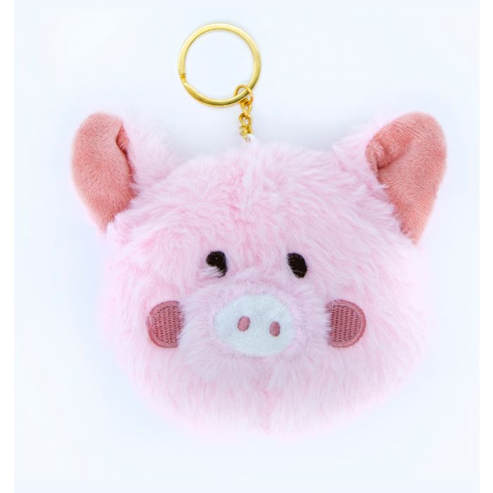 Llavero Mini Peluche Cerdo Rosa