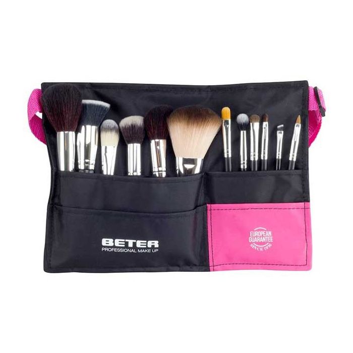 Cintur¨®n Ajustable con 12 Brochas Professional Makeup