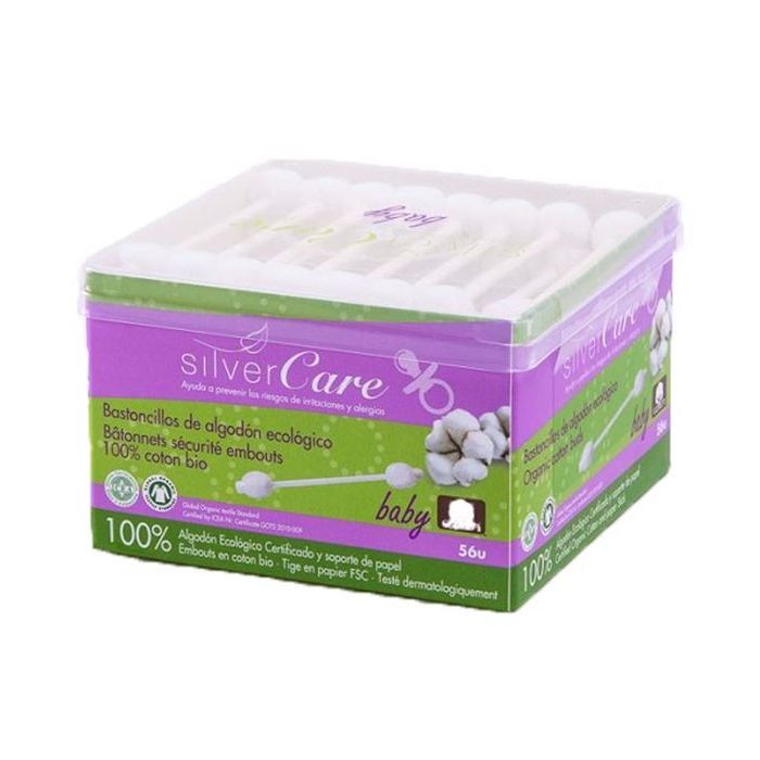 Bastoncillos de algod¨®n ecol¨®gico biodegradables Baby